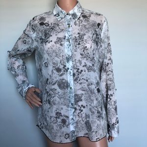 3J Workshop Floral Button Down Shirt